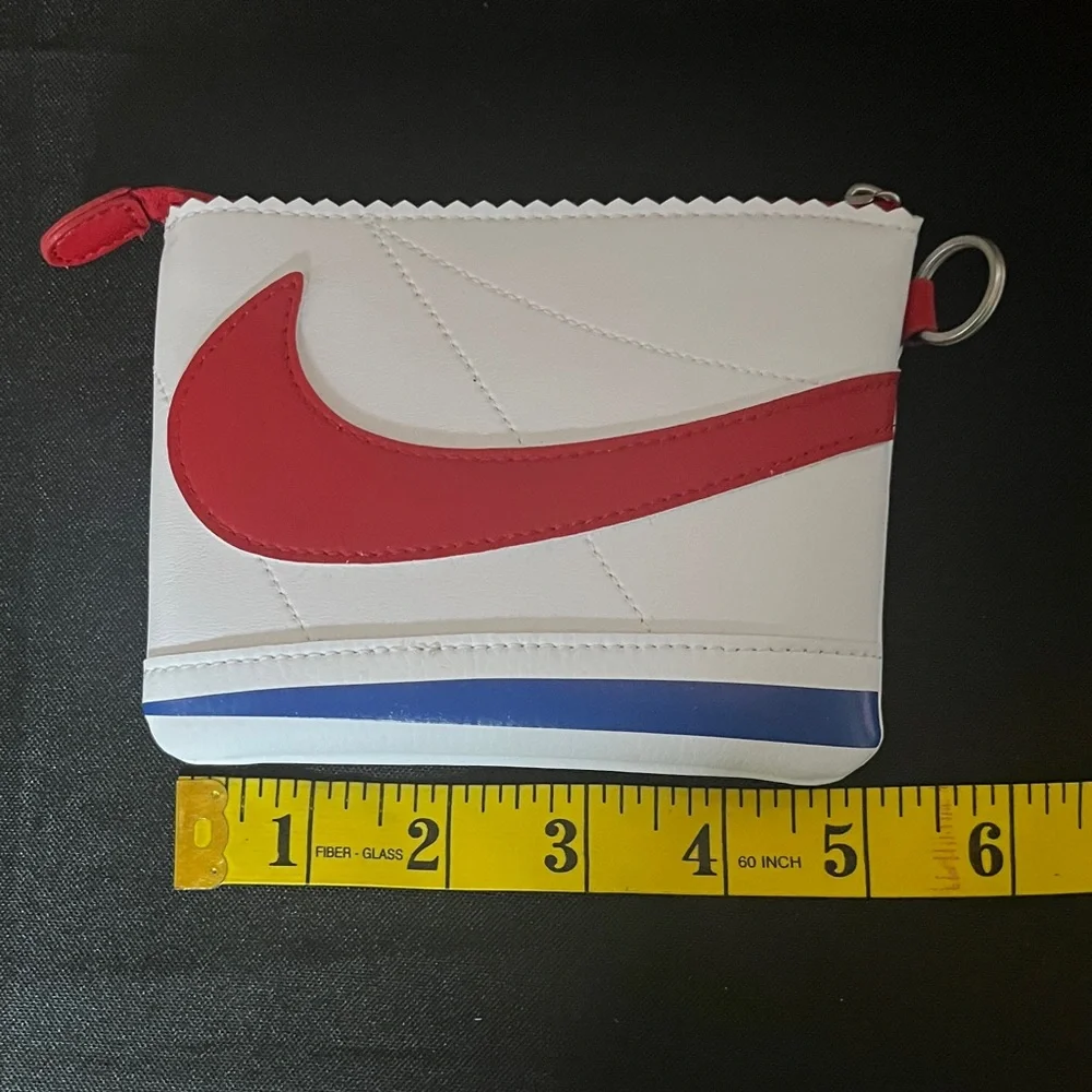 Nike Cortez Wristlet in Red and White